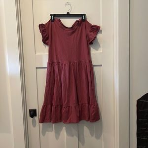Maroon LuLus dress